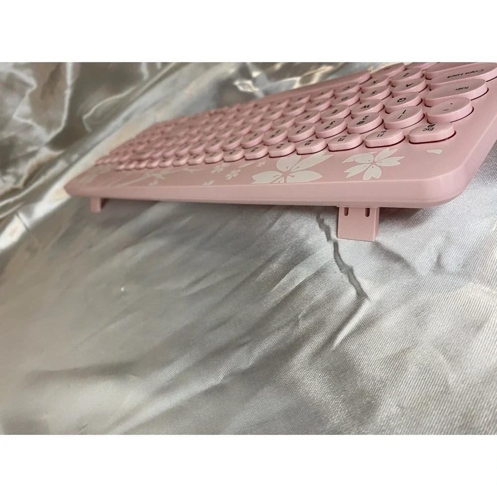 Pink Mytrix USB Wireless Keyboard - No USB Adapter - Parts Only Model KMCS01-1